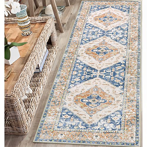 Lahome Boho Läufer Teppiche für Flur 2x6 rutschfest dünn Küchenläufer Teppiche rutschfest waschbar Überwurf Schlafzimmer Teppich Badezimmer Läufer Orientalischer Distressed Print Teppich Läufer für Lahome Boho Läufer Teppiche für Flur 2x6 rutschfest dünn Küchenläufer Teppiche rutschfest waschbar Überwurf Schlafzimmer Teppich Badezimmer Läufer Orientalischer Distressed Print Teppich Läufer für von Lahome