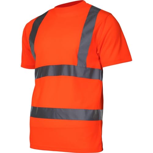 Lahti PRO Baby - Jungen T-Shirts Warnschutzkleidung GELB/ORANGE Arbeitsshirt (Orange), XL von Lahti PRO