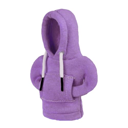 Lahviuu Auto Schaltknauf Abdeckung,1 pcs Schalthebel Hoodie Universal Schaltknauf Hoodie Shifter Car Gear Shift Cover, Car Gear Shift Knob Cover Hoodie für Auto Dekoratives(Lila) von Lahviuu