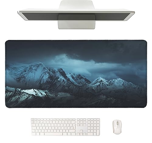 LaiEr Schreibtisch Matte Mauspad Wasserdichtes Büro Schreibtisch Matte für Desktop Tastatur und Maus, Desk Pad Protector für Büro und Haus in 40 * 80 * 0.2cm, A von LaiEr