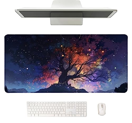 LaiEr Schreibtisch Matte Mauspad Wasserdichtes Büro Schreibtisch Matte für Desktop Tastatur und Maus, Desk Pad Protector für Büro und Haus in 40 * 80 * 0.2cm, I von LaiEr