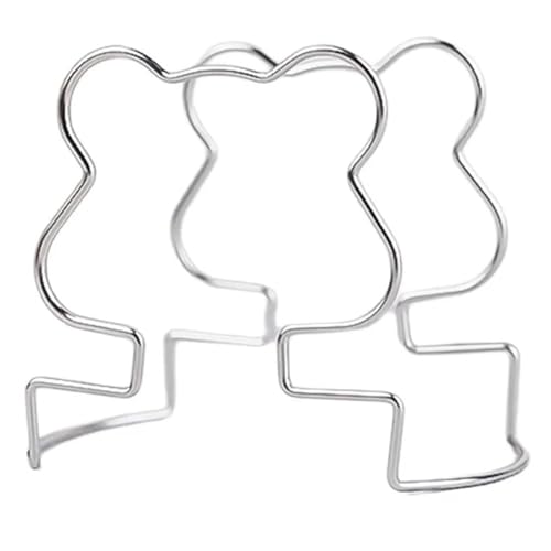 Faltbarer Kaffeefilterhalter, Wiederverwendbar, Leicht, Kaffee-Ohr-Tropffilter, Papiertüte, Regal, Teefilter, Tropfkörbe, Kaffeegeschirr(Metal 2) von LaiYN
