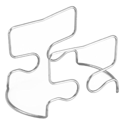 Faltbarer Kaffeefilterhalter, Wiederverwendbar, Leicht, Kaffee-Ohr-Tropffilter, Papiertüte, Regal, Teefilter, Tropfkörbe, Kaffeegeschirr(Metal 3) von LaiYN
