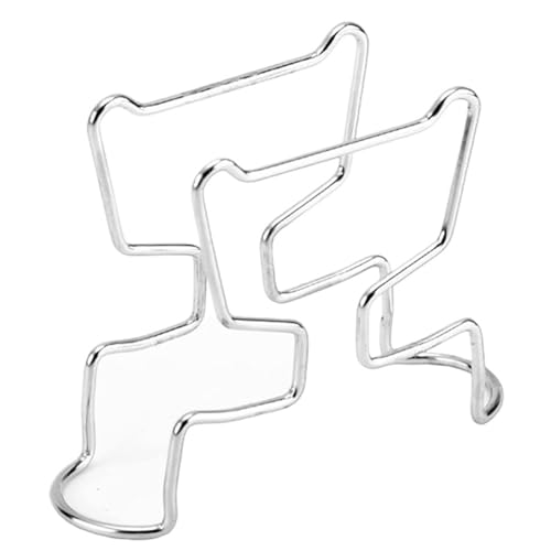 Faltbarer Kaffeefilterhalter, Wiederverwendbar, Leicht, Kaffee-Ohr-Tropffilter, Papiertüte, Regal, Teefilter, Tropfkörbe, Kaffeegeschirr(Metal 5) von LaiYN