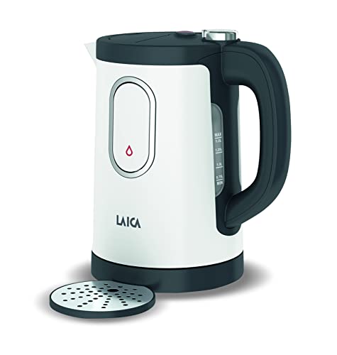 Laica Elektrischer Wasserkocher LAICA Dual Flo mit einer einzigen Tasse, Fassungsvermögen 1,5 l von Laica