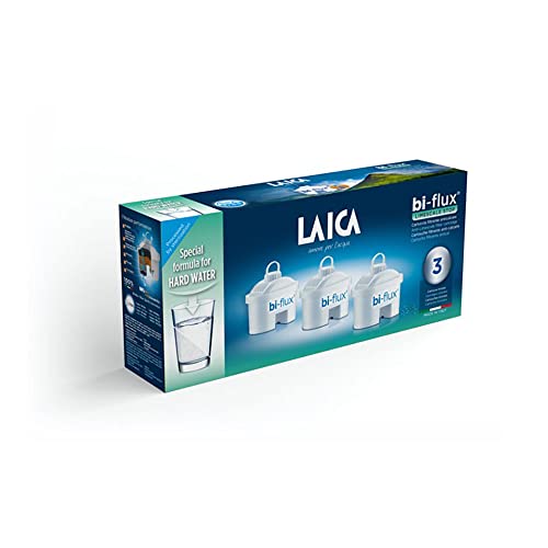 LAICA 76669 Packung mit 3 BI-FLUX Wasserfilter mit CAL, bunt von Laica