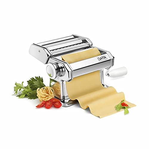 Laica PM2000 Macchina Pasta Maker, Legierter Stahl, Silber, 15.3x21x19.8 cm von Laica