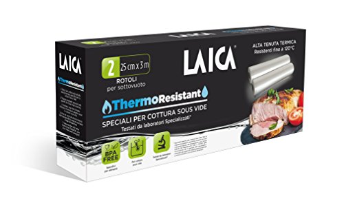 Laica TR2000 Folienrollen Für Sous Vide Garen, durchsichtig von Laica