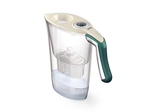 Laica Tischwasserfilter Tosca Series J35-HA Gesamtfassungvermögen 2,30 L, Farbe Cream/grün Laica Tischwasserfilter Tosca Series J35-HA Gesamtfassungvermögen 2,30 L, Farbe Cream/grün von Laica