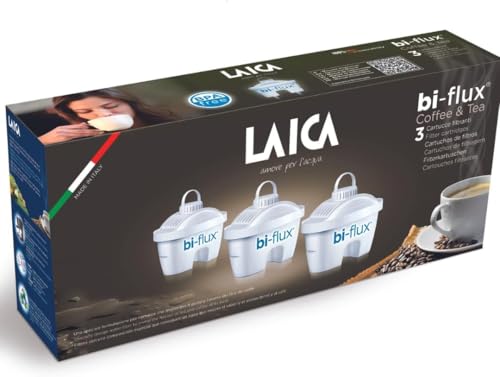 LAICA bi-Flux Kaffee & Teewasserfilter-Kalkablagerungen zu reduzieren und die für den Körper wichtigen Mineralsalze zu erhalten, verbessert den Geschmack von Heißgetränken-3x150L Filter von Laica