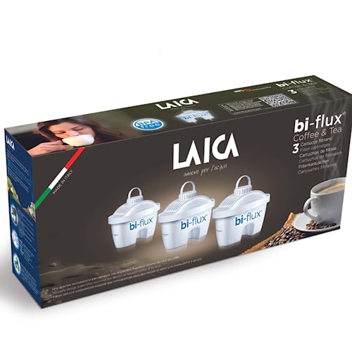 LAICA - l701752 Filterpatrone Pack Coffee & Tea Kunststoff weiß 286 x 128 x 62 cm 3er-Pack von Laica