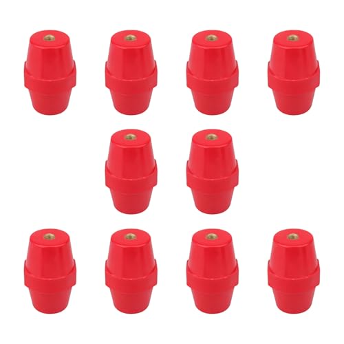 Laikoutd 10pcs Isolationsspalte 8mm Hochfestigkeitsbügel Isolator Unterstützer Polyester Abstandssisolatoren Für Distributionskasten Elektrische Isolatoren Konisch von Laikoutd