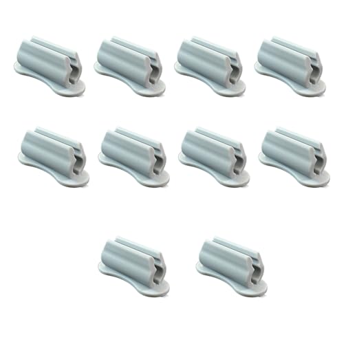10pcs Klebstoff Stift Clip Für Schreibtisch Wandkühlschrank Whiteboard Clipboard Datei Locker Anpassung An Den Durchmesser Mit 5 Mm-18 Mm Organisatoren Für Schreibtisch von Laikoutd