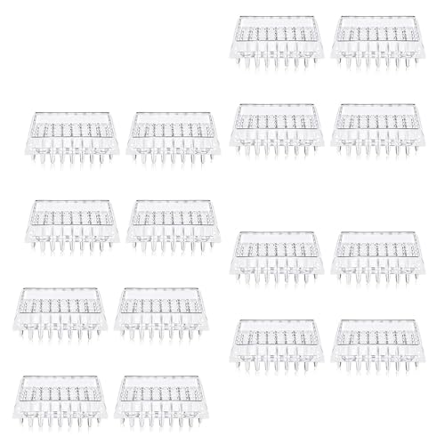 12/16pcs Möbel Bein Teppichschutz Caster Cups Clear Plastikstuhl Beinabdeckungen Leicht Zu Installieren Um Bequeme Berührungen Mit Stachel Für Sofas Zu Installieren von Laikoutd