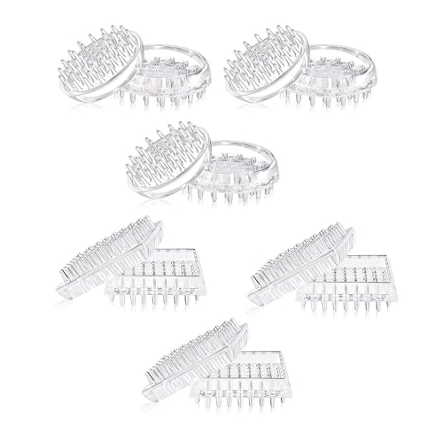 12/16pcs Möbel Bein Teppichschutz Caster Cups Clear Plastikstuhl Beinabdeckungen Leicht Zu Installieren Um Bequeme Berührungen Mit Stachel Für Sofas Zu Installieren von Laikoutd