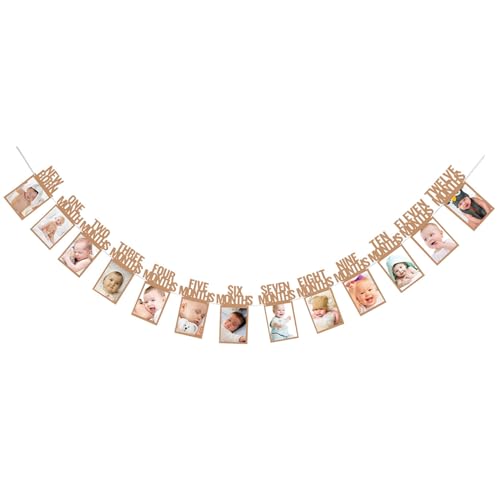 12 Monate Bilderrahmen Banner Happy Birthday Dekoration First Boy Girl Party Papier Girlanden Baby 1. Jahr Wimpelkette 12 Monate Bilderrahmen Banner Happy Birthday Dekoration First Boy Girl Party Papier Girlanden Baby 1. Jahr Wimpelkette von Laikoutd