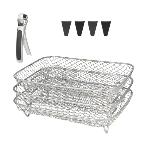 3 Schichten Grillständer Luft Friteus Stapelstapelgestell Edelstahl Dehydrator Racks Grillständer Für Restaurant Küche Edelstahl Dehydrator Rack 3 Schichten Grillständer Luft Friteus Stapelstapelgestell Edelstahl Dehydrator Racks Grillständer Für Restaurant Küche Edelstahl Dehydrator Rack von Laikoutd