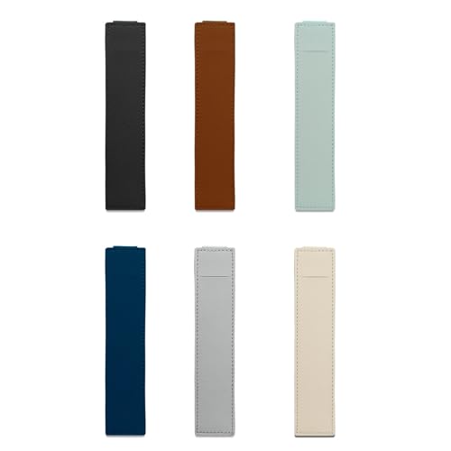6pcs Verstellbare Elastische Bänder Stifthalter Für Hardcover Notebook Ledertast von Laikoutd