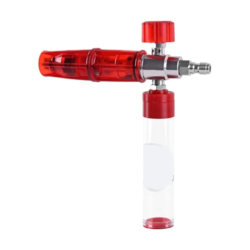 Auto Motorradwaschseife Mit 1/4 Zoll Schnellanschluss Und Einstellbare Düsenschaumkanonen Schaumkanonen Fit Druck Waschmaschine Zubehör von Laikoutd