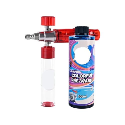 Laikoutd Auto Motorradwaschseife Mit 1/4 Zoll Schnellanschluss Und Einstellbare Düsenschaumkanonen Schaumkanonen Fit Druck Waschmaschine Zubehör Laikoutd Auto Motorradwaschseife Mit 1/4 Zoll Schnellanschluss Und Einstellbare Düsenschaumkanonen Schaumkanonen Fit Druck Waschmaschine Zubehör von Laikoutd