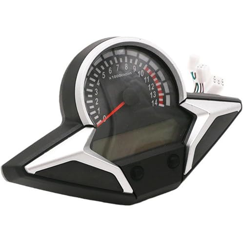 Laikoutd Digitales Armaturenbrett ABS Gehäuse Digital LCD Bildschirmgeschwindigkeit Ölspannungen Tracking Tachometer Drehzahlmesser Drehzahlmesser Laikoutd Digitales Armaturenbrett ABS Gehäuse Digital LCD Bildschirmgeschwindigkeit Ölspannungen Tracking Tachometer Drehzahlmesser Drehzahlmesser von Laikoutd