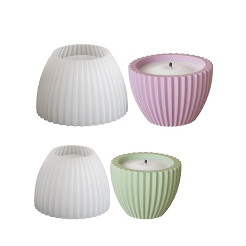 Einfach Zu Reinigende Silikonform Runde Form Der Handwerk Die Kerzenhalter Formen Geeignet Für Die Herstellung Von Kreativen Für Kreativmänner In Wohngebieten von Laikoutd