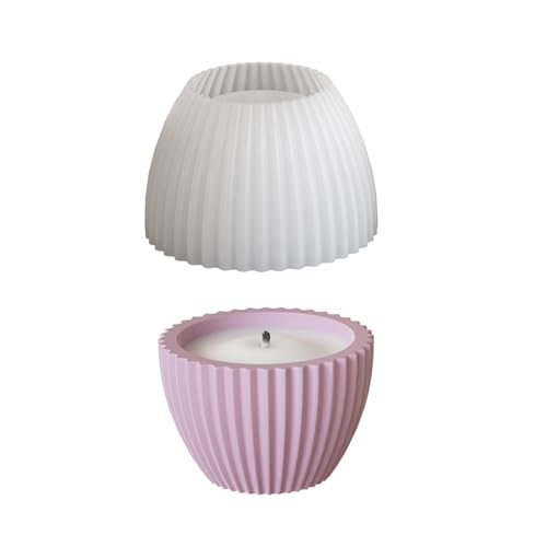 Einfach Zu Reinigende Silikonform Runde Form Der Handwerk Die Kerzenhalter Formen Geeignet Für Die Herstellung Von Kreativen Für Kreativmänner In Wohngebieten von Laikoutd