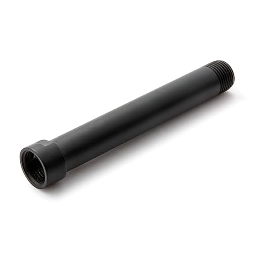 Elegante Duschverlängerung Rohr Verlängerung Rohr Erweiterung Rundkopf Verlängerungsstange Dauernde Duschrohrzubehör Badezimmerzubehör von Laikoutd