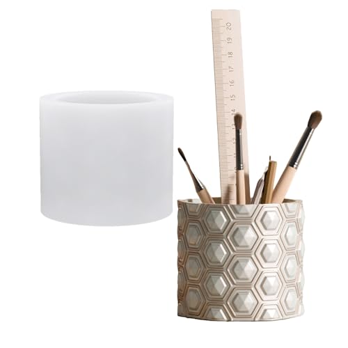 Flexible Silikonform Für Geometrische Lagerglasharzguss Guss Handwerks Schmuckbehälter Pflanzentöpfe Geschenk Harzgussguss Für Schmuck von Laikoutd