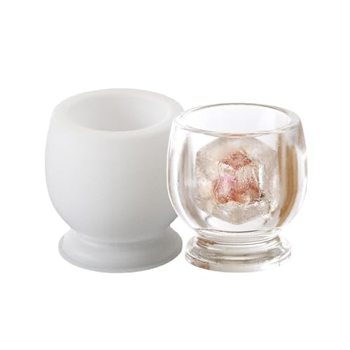 Flexibler Robustes Silikonform Mode Accessoire Für Die Herstellung Einzigartiger Becher Geformter Kerzen Und Wohndekoration Handgefertigtes Kerzenglas von Laikoutd