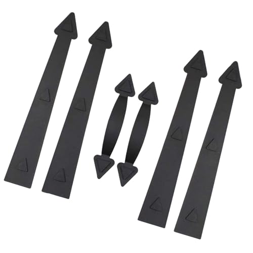 Garagentor Dekorative Magnete 4 Scharken 2 Griffe Set Wiederverwendbares Abnehmbare Hardware Schnellfixe Für Metall Dekore Garagendekorationsset von Laikoutd