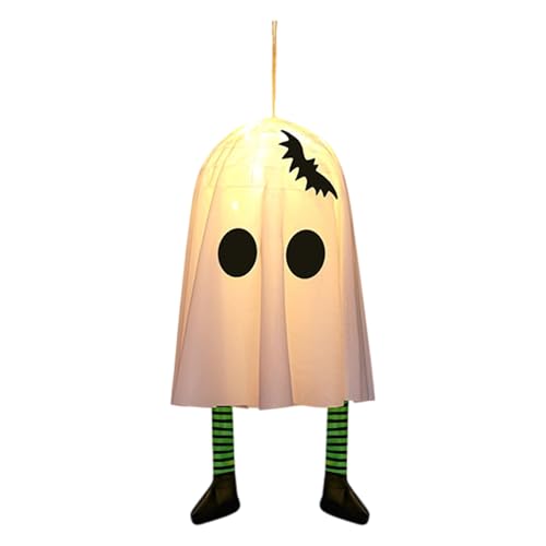 Laikoutd Glühende Halloween Ornament Light Decorative Hanging Decoration Mit LED Für Unheimliche Party Home Innen/Outdoor Halloween Hanging von Laikoutd