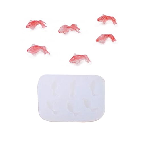 Hitzebeständige Silikonkarpfenkuchenform Freundliche Ungiftige von Laikoutd