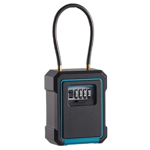Key Storage Box Für Hausschlüsselkartenkombination Schlüssel Hiders Wandmontierte Tür Hanging Box Zinklegierung Schlüssel Safe Safe von Laikoutd