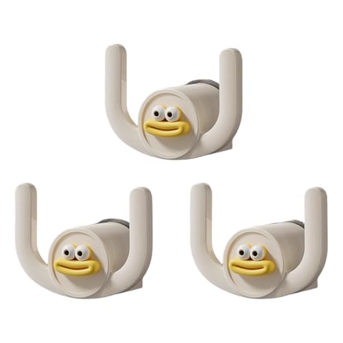 Laikoutd 3propes Robuste Ohne Schläge Bad Hanging Haken Kunststoffmaterial Tragbares Zubehör Für Zusätzliche Aufbewahrung In Küchen Raumsparende Badezimmer Organisatoren von Laikoutd