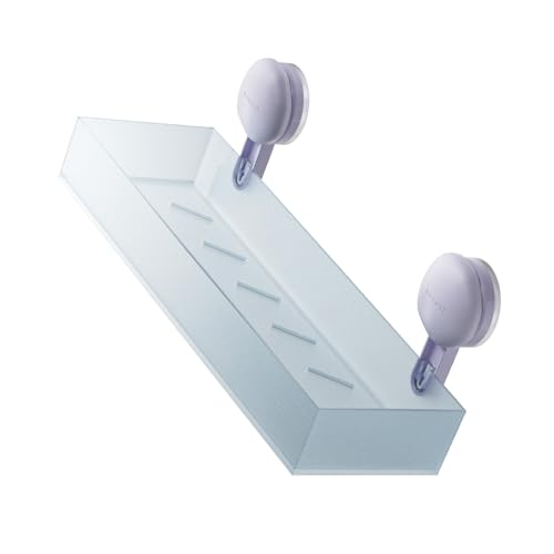 Laikoutd Badezimmerlagerständer Einfache Baugruppe Stapelte Plan Polituren Gestapeltes Badezimmereinheit Einfach Für Handtücher Und Toilettenartikel Rostfeste Plastik Duschregal von Laikoutd