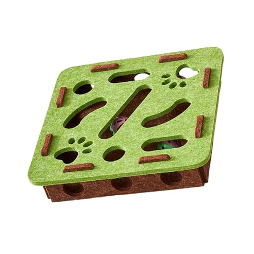 Laikoutd Katzenanreicherungs Puzzlespielzeug Für Kognitive Entwicklung Ungiftiger Filzgewebe Mehrere Löcher Innenspiele Puzzle Box Spiel Katzen Anreicherung Laikoutd Katzenanreicherungs Puzzlespielzeug Für Kognitive Entwicklung Ungiftiger Filzgewebe Mehrere Löcher Innenspiele Puzzle Box Spiel Katzen Anreicherung von Laikoutd