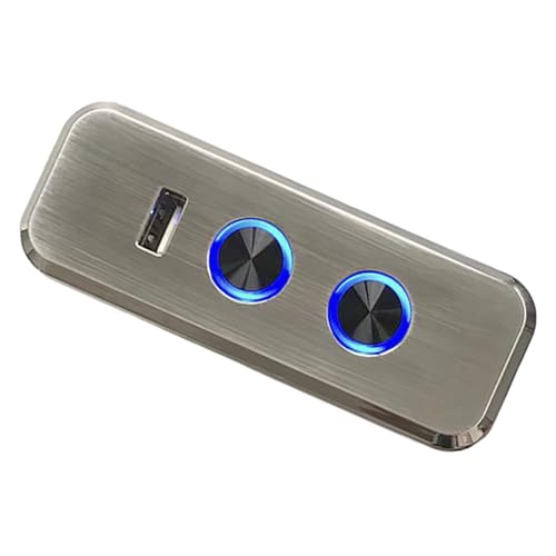 Laikoutd Moderne motorisierte Liegestuhl-Fernbedienung, integriertes USB-Ladegerät, ABS, elektrische Couch-Controller, quadratisch, für mobile Geräte von Laikoutd