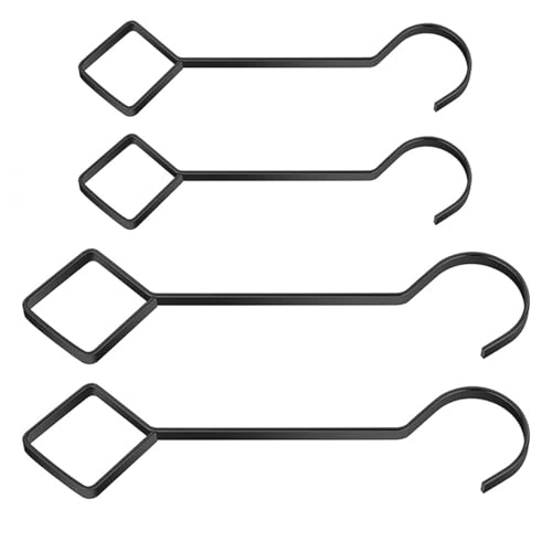 Laikoutd Packung Aus 4 Starker Metallpflanzenhaken Mit 55 Pfund Gewichtskapazität Starke Eisenstärke Upgrades Für Innenräume Freien Nutzungsdesign Hanging Haken von Laikoutd