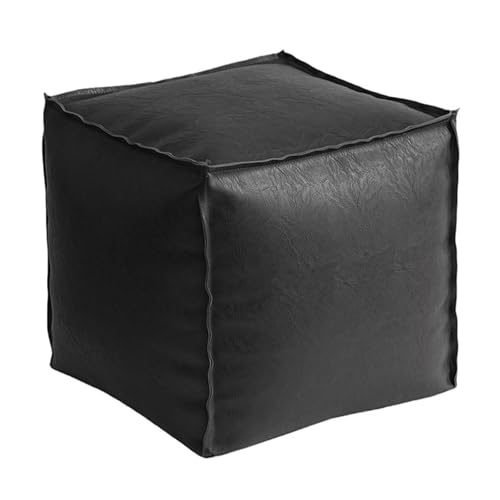 Laikoutd Tragbarer Aufbewahrungssitz Mit Robustem PU Leder Finish Multifunktional Decorative Home Accent Stück Home Dekoration Aufbewahrungssitz von Laikoutd