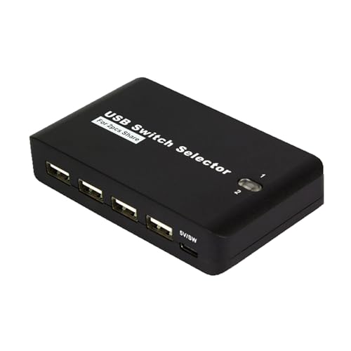 Laikoutd USB KVM Switcher Sharing Device 2 Eingabe 4 Ausgangs KVM Box Für Tastaturmaus Effiziente Schnelle Datenübertragung Schnellschalter Laikoutd USB KVM Switcher Sharing Device 2 Eingabe 4 Ausgangs KVM Box Für Tastaturmaus Effiziente Schnelle Datenübertragung Schnellschalter von Laikoutd