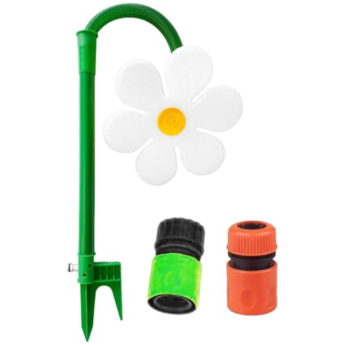 Laikoutd Whimsical Dancing Flower Whirling Sprinkler for Versatile Yard and Farm Use with Easy Installation Plant Irrigation Outdoor Rotating Sprinkler von Laikoutd
