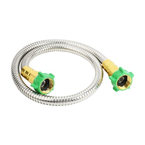 Lecksicherung Metallschlauchanschluss Stahlwaschmaschinenadapter Erosionsbeständiger Schlauchadapter Für Waschmaschinen Edelstahl Metallrohranschluss Lecksicherung Metallschlauchanschluss Stahlwaschmaschinenadapter Erosionsbeständiger Schlauchadapter Für Waschmaschinen Edelstahl Metallrohranschluss von Laikoutd