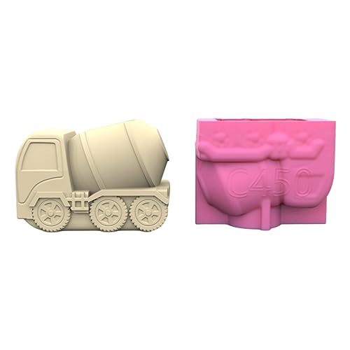 Nicht STICK Schlamm Tanker Stifthalter Form Blumentopf Silikonform Bastel Ornament Werkzeug Sukkulente Pflanzerform Schimmel Sukkulente Pflanzgefäß Für Häuser Office Desktop Dekorationen von Laikoutd