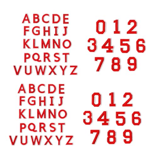 Packung Mit 72 Gestickten Buchstabennummer Stadstangen Stabil Auf Applique Für Bekleidungssäcke Basteln Waschbare Stickflächen Set Set Packung Mit 72 Gestickten Buchstabennummer Stadstangen Stabil Auf Applique Für Bekleidungssäcke Basteln Waschbare Stickflächen Set Set von Laikoutd