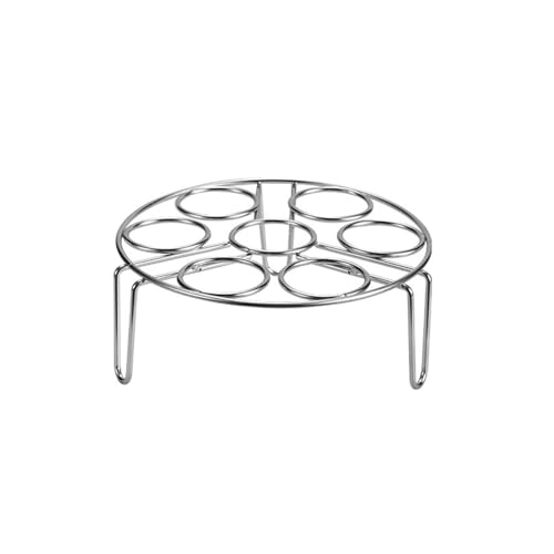 Praktisches Dampfgestell für Eier, Dampfgarer, Untersetzer, Regal, Küchengeschirr, Metall-Kochgeschirr von Laikoutd