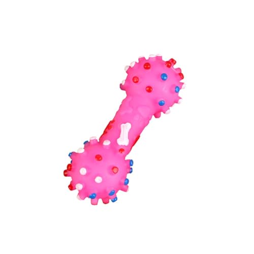 Realistisch Sprechend Dumbbell Für Hundekäsespielzeug Mit Sound Gummi Kaut Kauen Teether Für Welpen Trainieren Interaktiver Spielen Naturkautschuk Haustier Kauen von Laikoutd