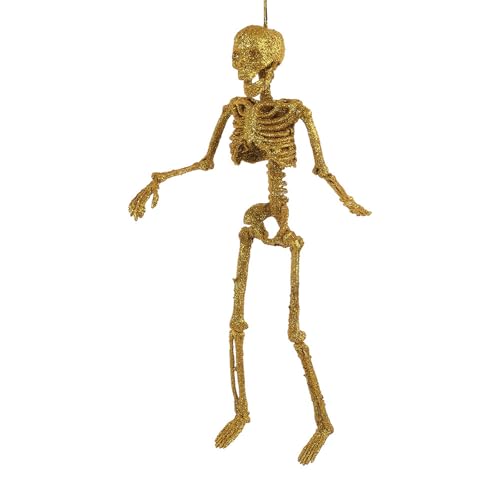 Laikoutd Schimmernde Skelett Hängende Verzierung Halloween Dekorationen Mit Verstellbaren Fugen Für Türfenster Display Detaillierter Kunststoffknochen Laikoutd Schimmernde Skelett Hängende Verzierung Halloween Dekorationen Mit Verstellbaren Fugen Für Türfenster Display Detaillierter Kunststoffknochen von Laikoutd