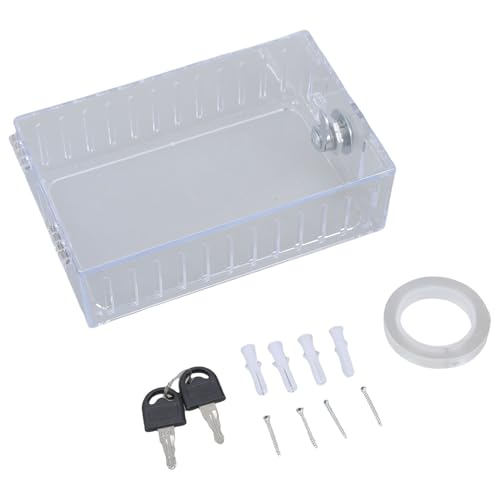 Thermostat Locking Case Guard Verhindert Die Unbefugte Verwendung Für Die Meisten Modelle. Clear Design Enthält 2 Schlüssel. von Laikoutd