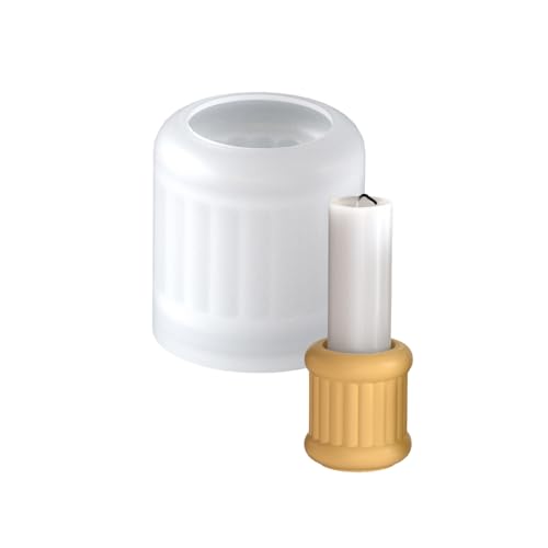 Wiederverwendbare Runde Kerzenständer Silikonform Für Harzguss Und Hausdekorationsprojekte Silikonkerzenbasisform von Laikoutd